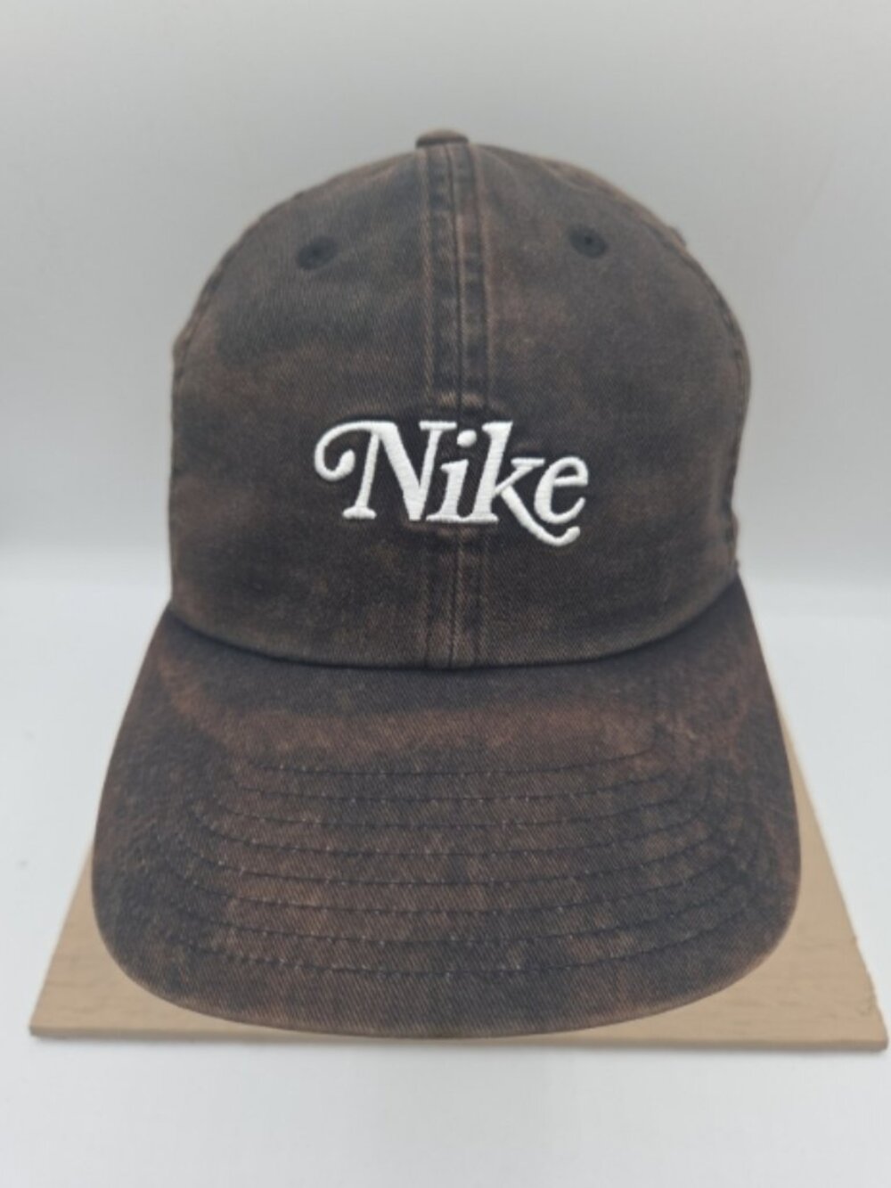 Nike Heritage86 1972 Black Denim Strapback Hat